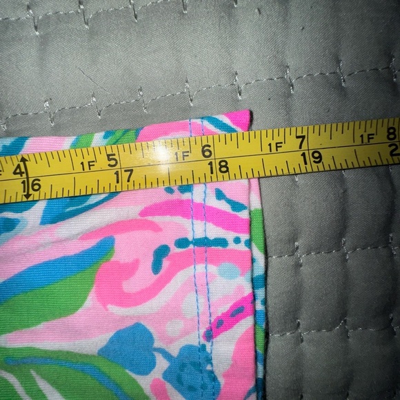 Lilly Pulitzer Geanna Swing Dress Turquoise Oasis Golden Hour Sz small EUC - Picture 13 of 15